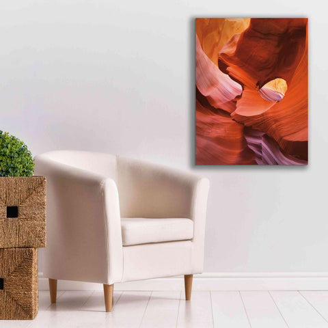Image of 'Lower Antelope Canyon IV Crop' by Alan Majchrowicz,Giclee Canvas Wall Art,26x34