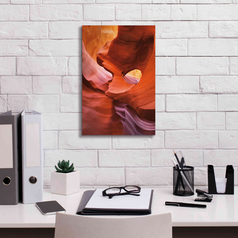 Image of 'Lower Antelope Canyon IV' by Alan Majchrowicz,Giclee Canvas Wall Art,12x18