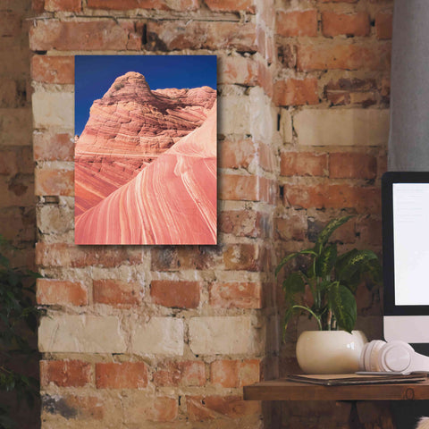 Image of 'Coyote Buttes I Blush' by Alan Majchrowicz,Giclee Canvas Wall Art,12x16