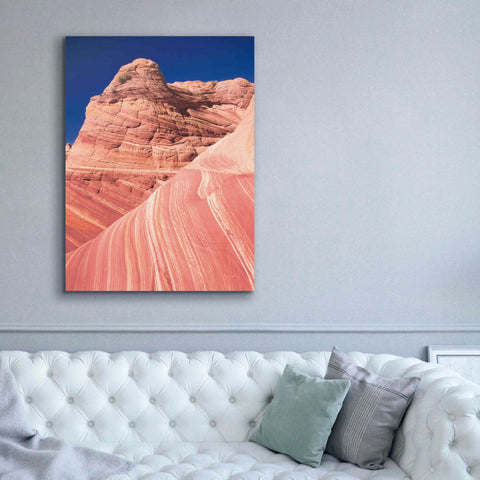 Image of 'Coyote Buttes I Blush' by Alan Majchrowicz,Giclee Canvas Wall Art,40x54