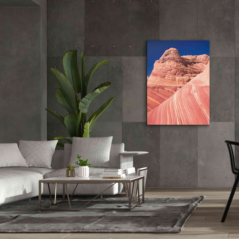 Image of 'Coyote Buttes I Blush' by Alan Majchrowicz,Giclee Canvas Wall Art,40x54