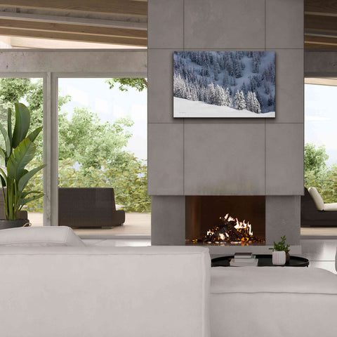 Image of 'North Cascades in Winter III' by Alan Majchrowicz,Giclee Canvas Wall Art,40x26
