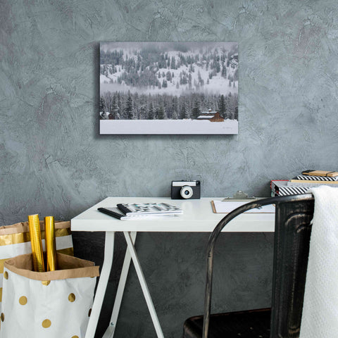 Image of 'Methow Valley Barn' by Alan Majchrowicz,Giclee Canvas Wall Art,18x12