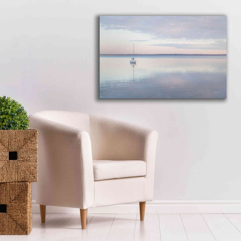 Image of 'Sailboat in Bellingham Bay I' by Alan Majchrowicz,Giclee Canvas Wall Art,40x26
