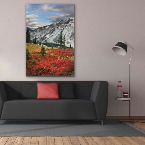 Image of 'Lake Ann North Cascades' by Alan Majchrowicz,Giclee Canvas Wall Art,40x60