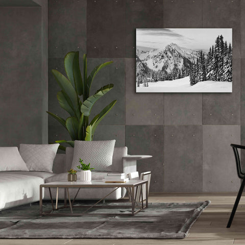 Image of 'Tatoosh Range BW' by Alan Majchrowicz,Giclee Canvas Wall Art,60x40