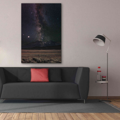 Image of 'Milky Way in Sawtooth Mountains' by Alan Majchrowicz,Giclee Canvas Wall Art,40x60
