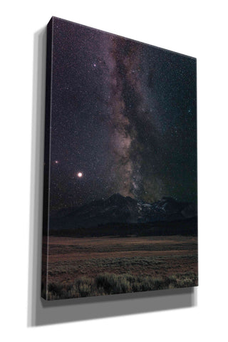 Image of 'Milky Way in Sawtooth Mountains' by Alan Majchrowicz,Giclee Canvas Wall Art