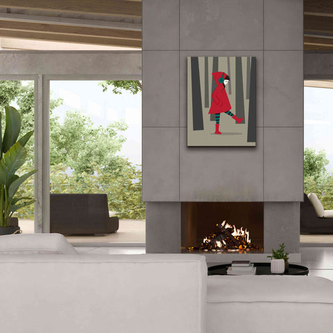 Image of 'There Is No Wolf' by Volkan Dalyan, Giclee Canvas Wall Art,26x34