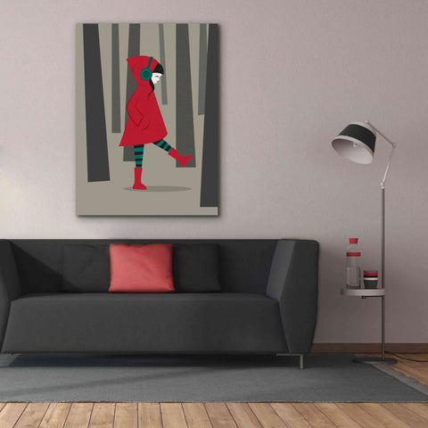 Image of 'There Is No Wolf' by Volkan Dalyan, Giclee Canvas Wall Art,40x54