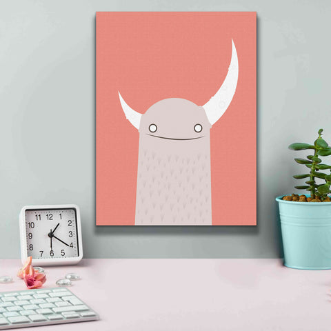 Image of 'Moonster' by Volkan Dalyan, Giclee Canvas Wall Art,12x16