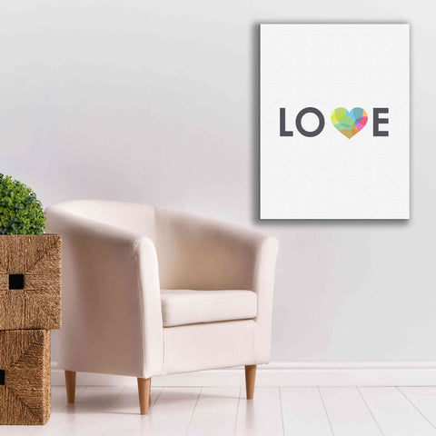 Image of 'Love' by Volkan Dalyan, Giclee Canvas Wall Art,26x34