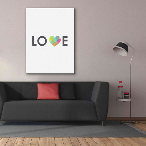 Image of 'Love' by Volkan Dalyan, Giclee Canvas Wall Art,40x54
