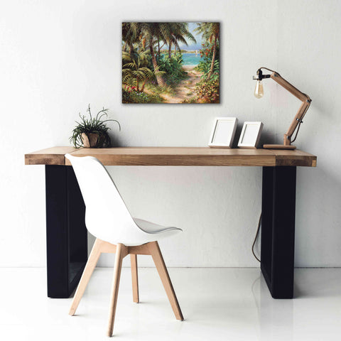 Image of 'Bahama Sail' by Art Fronckowiak, Giclee Canvas Wall Art,24x20