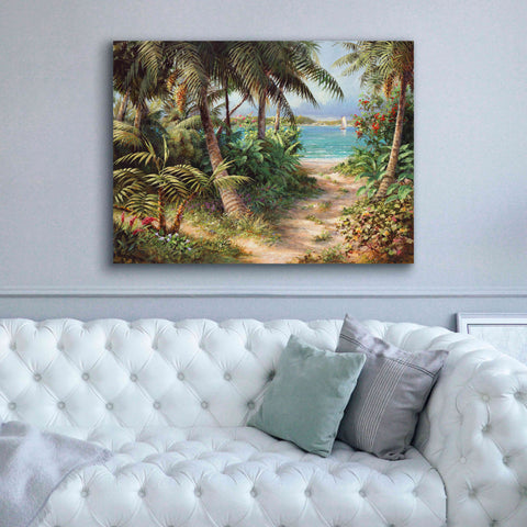 Image of 'Bahama Sail' by Art Fronckowiak, Giclee Canvas Wall Art,54x40