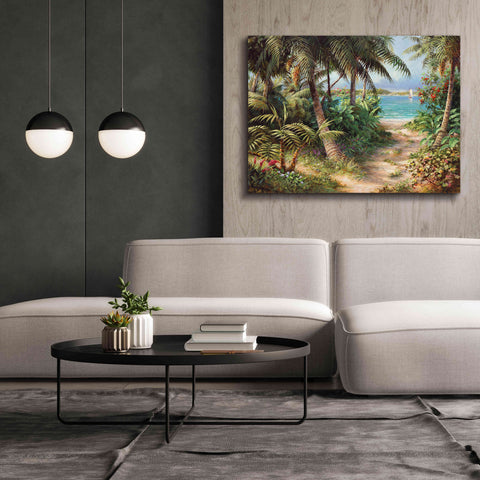 Image of 'Bahama Sail' by Art Fronckowiak, Giclee Canvas Wall Art,54x40