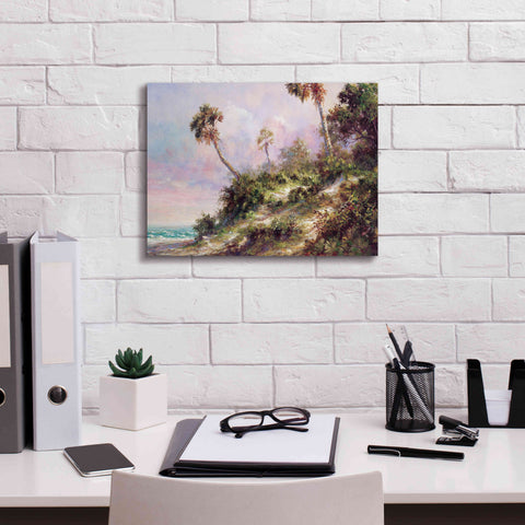Image of 'Casperson Shore' by Art Fronckowiak, Giclee Canvas Wall Art,16x12