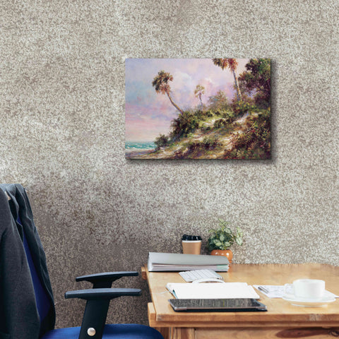 Image of 'Casperson Shore' by Art Fronckowiak, Giclee Canvas Wall Art,26x18