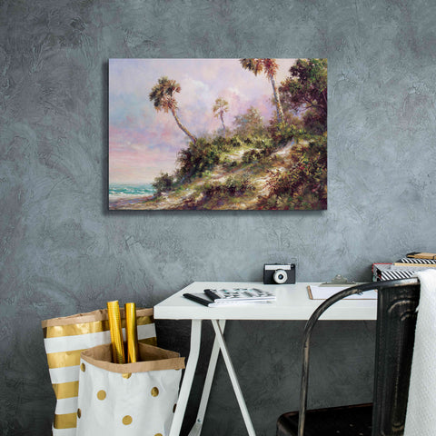 Image of 'Casperson Shore' by Art Fronckowiak, Giclee Canvas Wall Art,26x18