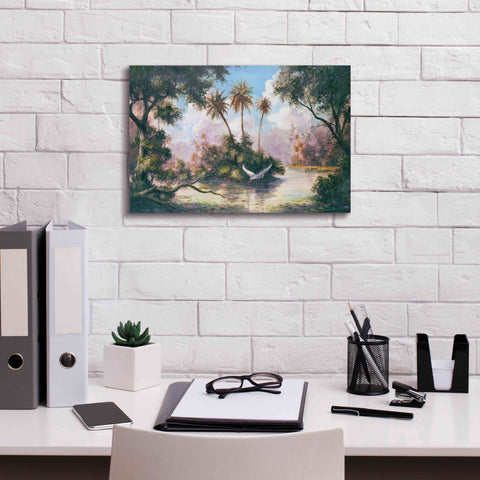 Image of 'Glades Hammock' by Art Fronckowiak, Giclee Canvas Wall Art,18x12