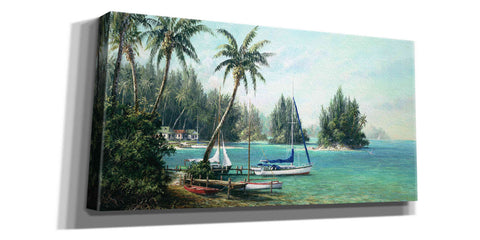Image of 'Island Cove' by Art Fronckowiak, Giclee Canvas Wall Art