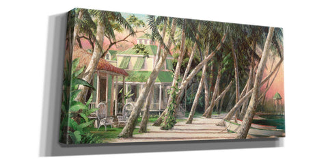 Image of 'Island House' by Art Fronckowiak, Giclee Canvas Wall Art