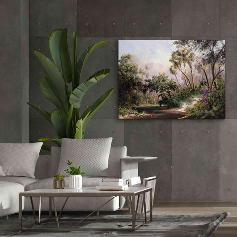 Image of 'Myakka River Scene' by Art Fronckowiak, Giclee Canvas Wall Art,54x40