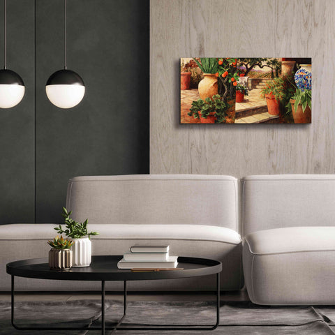 Image of 'Turo Tuscan Orange' by Art Fronckowiak, Giclee Canvas Wall Art,40x20