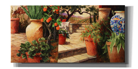 Image of 'Turo Tuscan Orange' by Art Fronckowiak, Giclee Canvas Wall Art
