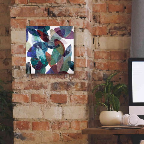 Image of 'Hojas Petreas III' by Daniela Fedele, Giclee Canvas Wall Art,12x12