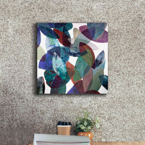 Image of 'Hojas Petreas III' by Daniela Fedele, Giclee Canvas Wall Art,18x18