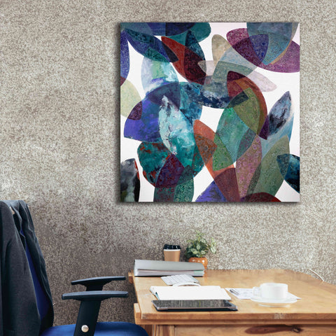 Image of 'Hojas Petreas III' by Daniela Fedele, Giclee Canvas Wall Art,37x37