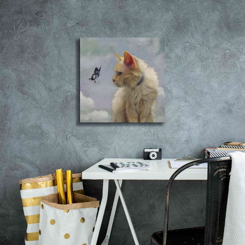 Image of 'The Greeter' by Diane Hoeptner, Giclee Canvas Wall Art,18x18