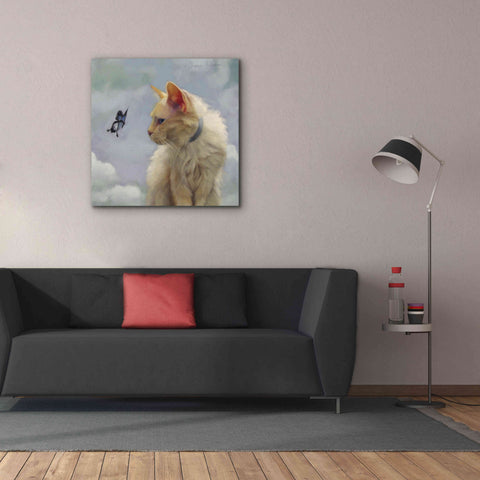 Image of 'The Greeter' by Diane Hoeptner, Giclee Canvas Wall Art,37x37