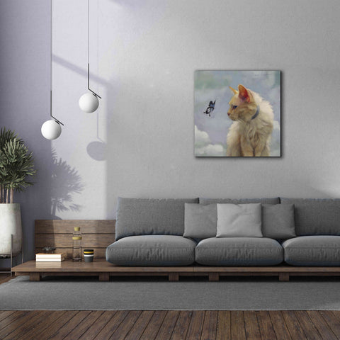 Image of 'The Greeter' by Diane Hoeptner, Giclee Canvas Wall Art,37x37