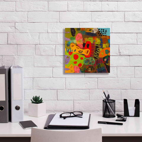 Image of 'Conversations in the Abstract 19' by Downs, Giclee Canvas Wall Art,12x12