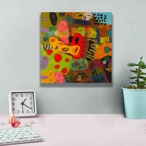 Image of 'Conversations in the Abstract 19' by Downs, Giclee Canvas Wall Art,12x12
