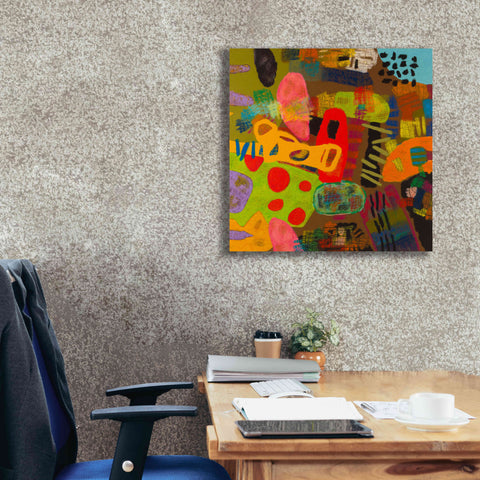 Image of 'Conversations in the Abstract 19' by Downs, Giclee Canvas Wall Art,26x26