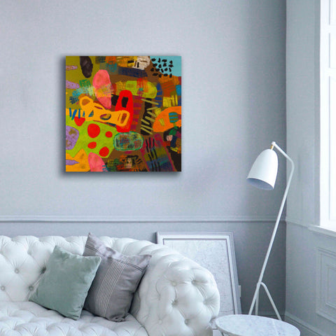 Image of 'Conversations in the Abstract 19' by Downs, Giclee Canvas Wall Art,37x37