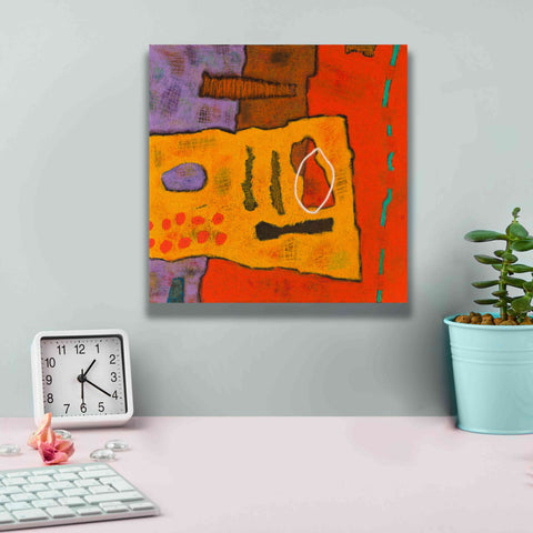 Image of 'Conversations in the Abstract 21' by Downs, Giclee Canvas Wall Art,12x12