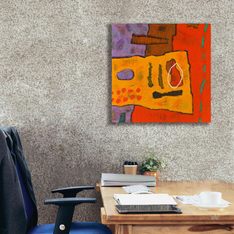 Image of 'Conversations in the Abstract 21' by Downs, Giclee Canvas Wall Art,26x26