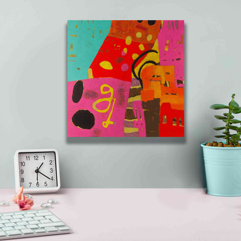 Image of 'Conversations in the Abstract 23' by Downs, Giclee Canvas Wall Art,12x12
