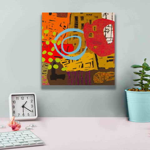 Image of 'Conversations in the Abstract 28' by Downs, Giclee Canvas Wall Art,12x12