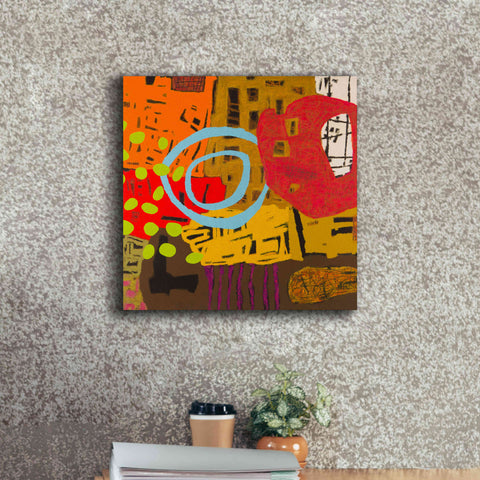 Image of 'Conversations in the Abstract 28' by Downs, Giclee Canvas Wall Art,18x18