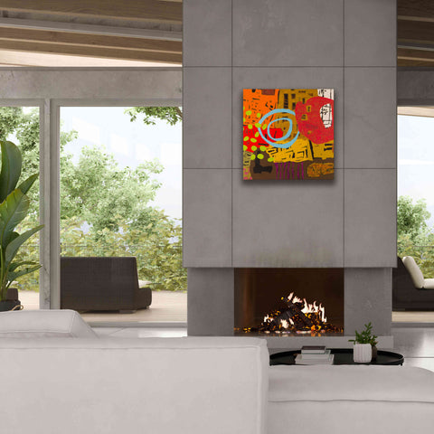 Image of 'Conversations in the Abstract 28' by Downs, Giclee Canvas Wall Art,26x26
