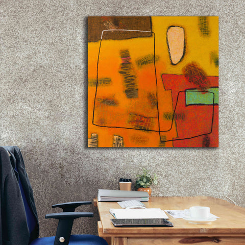 Image of 'Conversations in the Abstract 31' by Downs, Giclee Canvas Wall Art,37x37