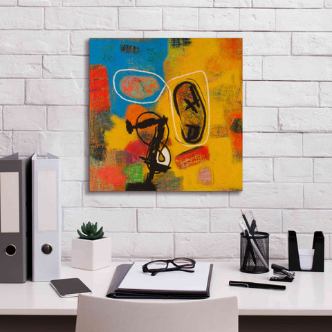 Image of 'Conversations in the Abstract 32' by Downs, Giclee Canvas Wall Art,18x18