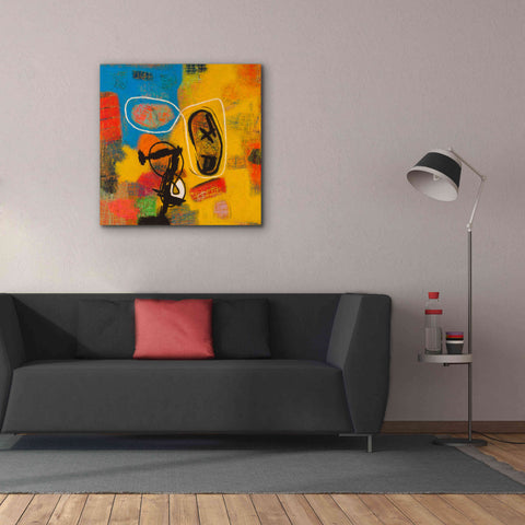 Image of 'Conversations in the Abstract 32' by Downs, Giclee Canvas Wall Art,37x37