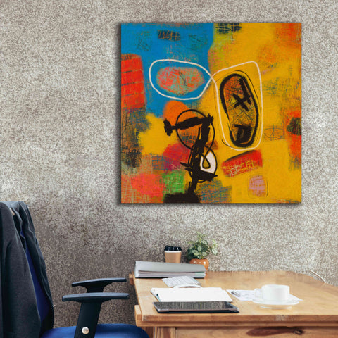 Image of 'Conversations in the Abstract 32' by Downs, Giclee Canvas Wall Art,37x37