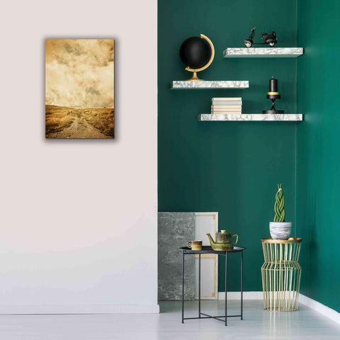 Image of 'Ranch Gate' by Edward M. Fielding, Giclee Canvas Wall Art,18x26